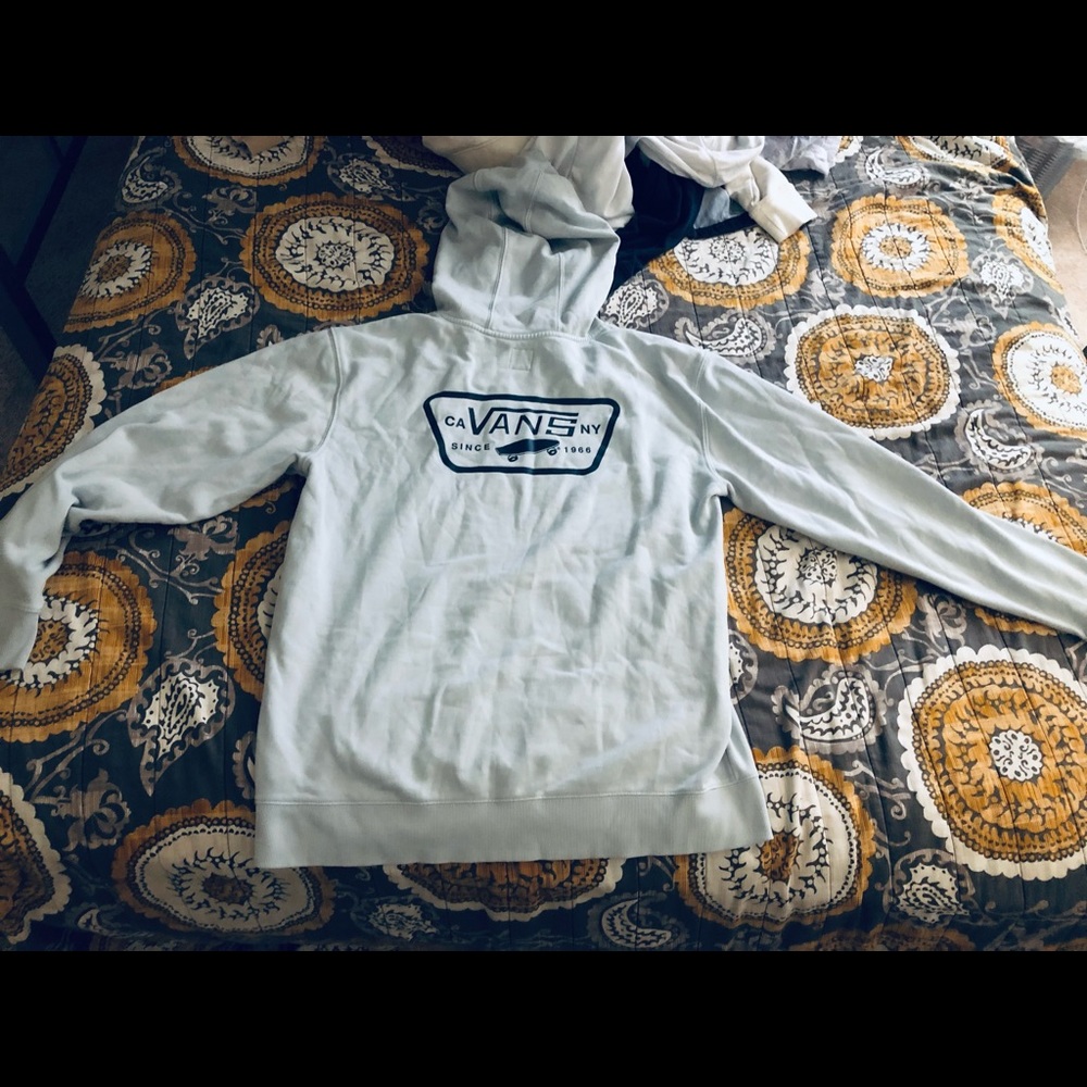 Vans hoodie with graphic on the back